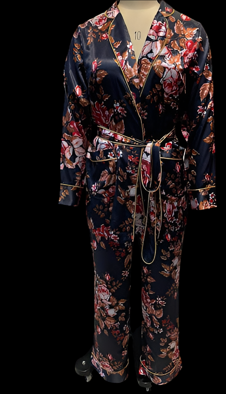 Bonita Robe Trouser Set