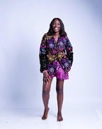 Blossom sequin Jacket Set