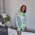 Ying Yang Heather Shorts Set