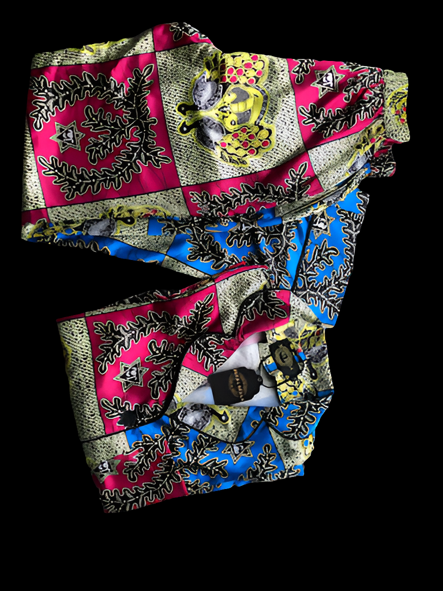 Radiant Azure Trouser Set